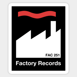 Factory Records Manchester FAC 251 Sticker